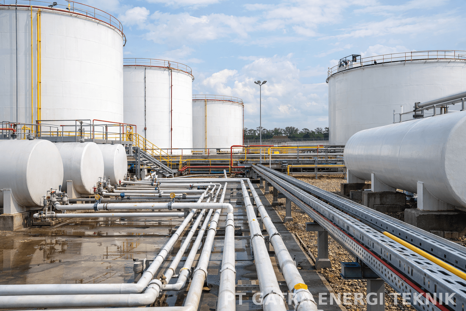 Industrial Piping System